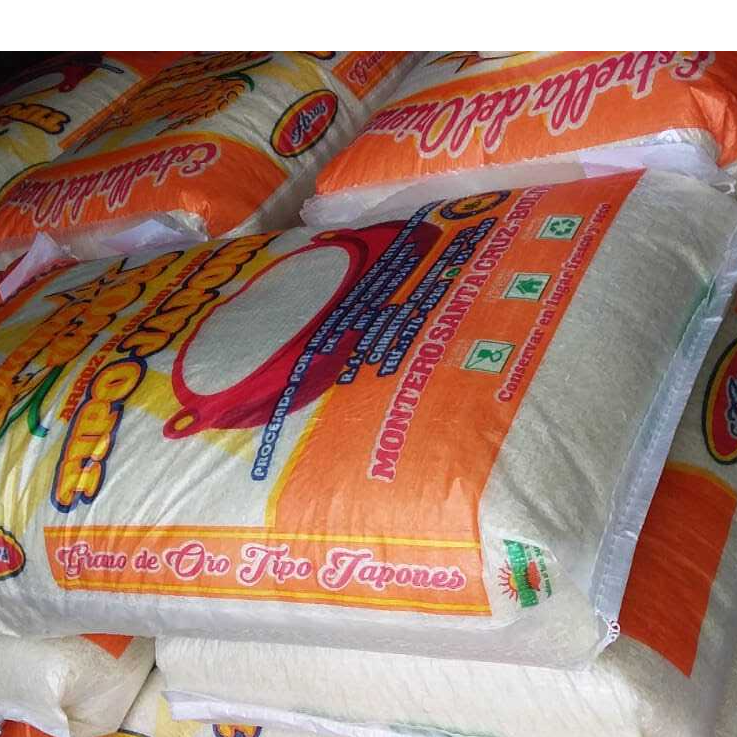 Wholesale Raffia Polypropylene Plain Empty 5kg 10kg 25kg 50kg China PP Woven Rice Bag 