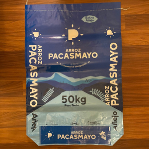 Bopp laminated pp woven bag with printing