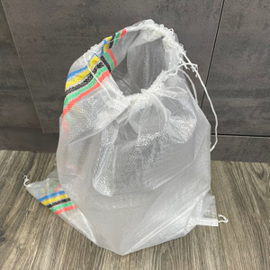 Woven bag that can be opened and closed