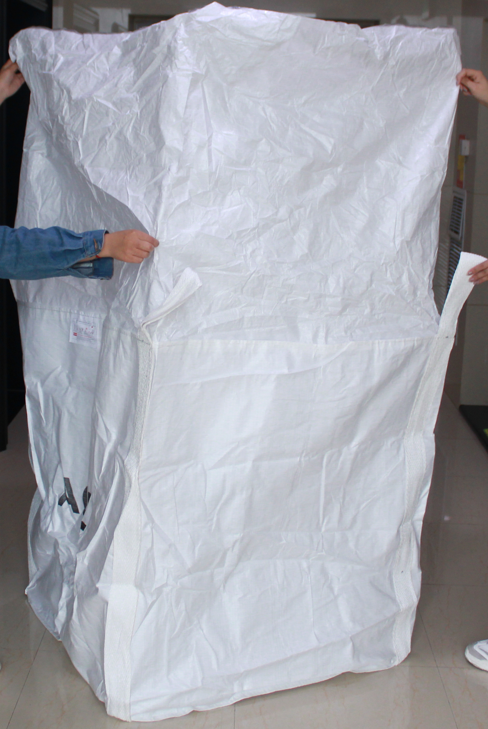 FIBC bag Jumbo Big Bags PP 1000kgs 1500kg White Skirt Top bulk bag