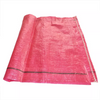 Red polypropylene woven potato bag