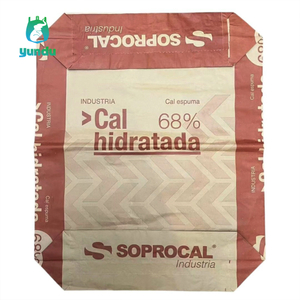 Kraft Paper PP Woven Valve Pocket Bag