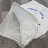 Folded-edge sewn-bottom pockets
